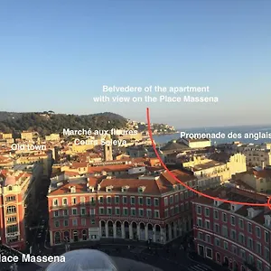 On Place Massena , Nizza Frankreich